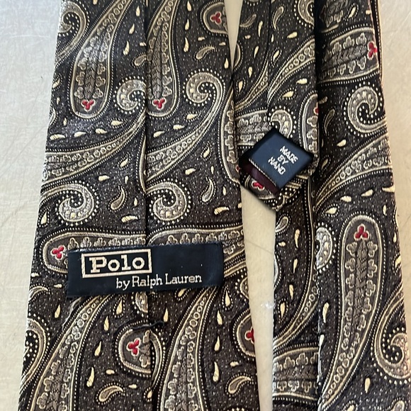 Polo by Ralph Lauren men’s tie. Hand made. - Picture 3 of 4
